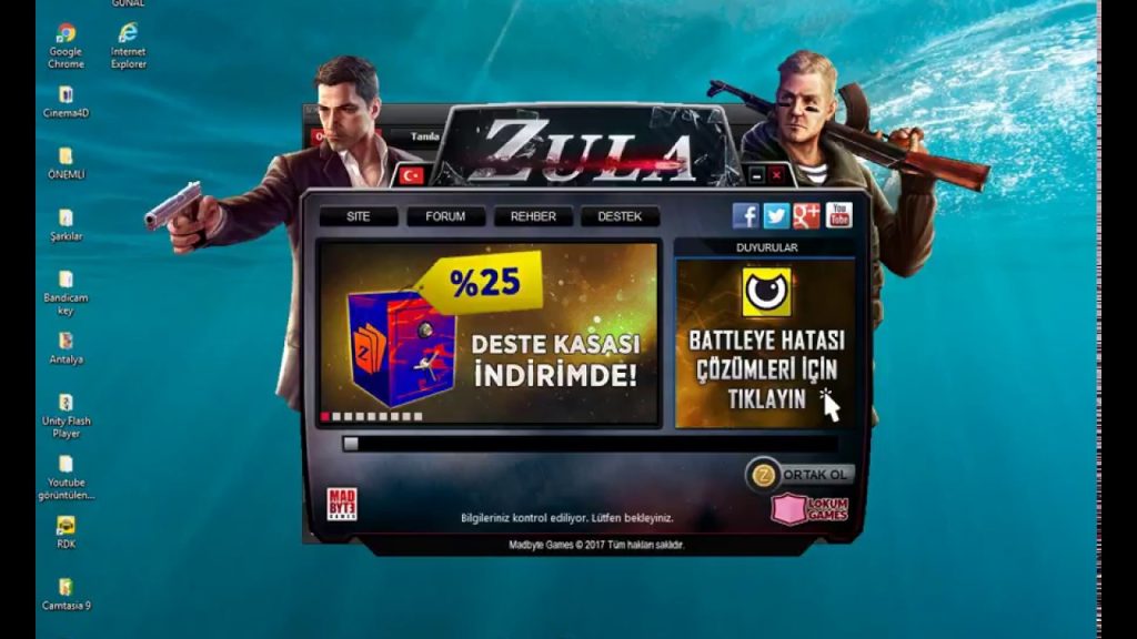 Zula Çalışmayı Durdurdu Hatası ve Çözümü
